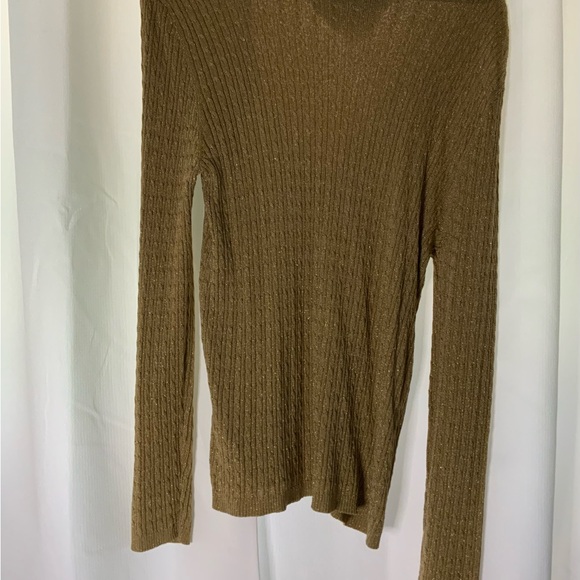 Ralph Lauren Tan Turtleneck Sweater - Picture 2 of 5